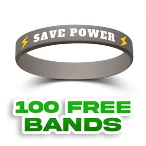 Custom Printed Silicone Wristbands | https://www.bestnamebadges.com