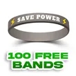 Custom Printed Silicone Wristbands | https://www.bestnamebadges.com