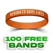 Custom Printed Silicone Wristbands | https://www.bestnamebadges.com