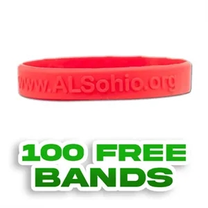 Custom Embossed Silicone Wristbands | https://www.bestnamebadges.com