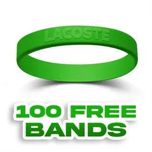Custom Embossed Silicone Wristbands-A | https://www.bestnamebadges.com