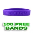 Custom Embossed Silicone Wristbands | https://www.bestnamebadges.com