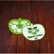 Apple-Shaped Coasters | https://www.bestnamebadges.com