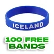 1/2 inch Embossed Printed Wristband | https://www.bestnamebadges.com
