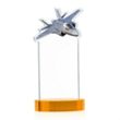 Top Gun Award on Alberton Base - Amber | https://www.bestnamebadges.com