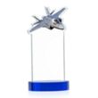 Top Gun Award on Alberton Base - Blue | https://www.bestnamebadges.com