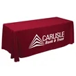 6' Value Lite Table Throw (White Imprint, 1 Location) | https://www.bestnamebadges.com