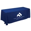 6' Value Lite Table Throw (White Imprint, 1 Location) | https://www.bestnamebadges.com