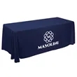 6' Value Lite Table Throw (White Imprint, 1 Location) | https://www.bestnamebadges.com