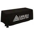 6' Value Lite Table Throw (White Imprint, 1 Location) | https://www.bestnamebadges.com