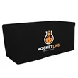 6' Fitted Table Throw (Full-Color Front Only) | https://www.bestnamebadges.com