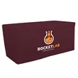 6' Fitted Table Throw (Full-Color Front Only) | https://www.bestnamebadges.com
