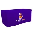 6' Fitted Table Throw (Full-Color Front Only) | https://www.bestnamebadges.com