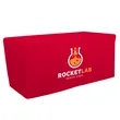 6' Fitted Table Throw (Full-Color Front Only) | https://www.bestnamebadges.com