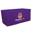 6' Fitted Table Throw (Full-Color Front Only) | https://www.bestnamebadges.com