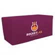 6' Fitted Table Throw (Full-Color Front Only) | https://www.bestnamebadges.com