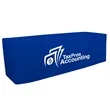 8' Fitted Table Throw (Full-Color Front Only) | https://www.bestnamebadges.com