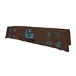 12' Standard Table Throw (Full-Color Front Only) | https://www.bestnamebadges.com