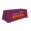 6' LazerLine 4-Sided Throw Full-Color Front Only | https://www.bestnamebadges.com