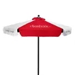 7' Steel Market Umbrella Kit With Valance (6 Imprints) | https://www.bestnamebadges.com