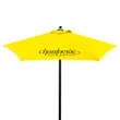 7' Steel Market Umbrella Kit (1 Imprint) | https://www.bestnamebadges.com