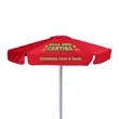 7' Market Umbrella Kit With Valance (2 Imprints) | https://www.bestnamebadges.com
