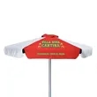 7' Market Umbrella Kit With Valance (2 Imprints) | https://www.bestnamebadges.com