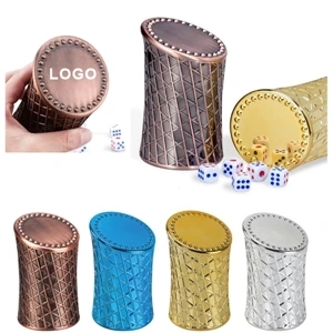 Dice Cup Without Dice | https://www.bestnamebadges.com