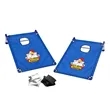 Portable Cornhole, 4 Black & White Bean Bags | https://www.bestnamebadges.com
