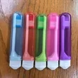 Folding Travel Toothbrush | https://www.bestnamebadges.com