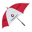 Challenger Alternating Panels Umbrella (4 Imprints) | https://www.bestnamebadges.com