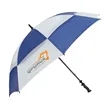 Challenger Checkerboard Panels Umbrella  (1 Imprint) | https://www.bestnamebadges.com