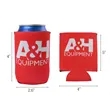 Sublimation Neoprene Magnetic Can Coolers | https://www.bestnamebadges.com