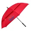 Auto Challenger Golf Umbrella Full-Color Imprint 1 Panel | https://www.bestnamebadges.com