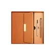 Elegant Notebook And Pen Gift Set With Box Bag | https://www.bestnamebadges.com