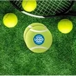 Custom Tennis-Theme Coaster | https://www.bestnamebadges.com