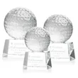 Golf Ball Award on Robson Base | https://www.bestnamebadges.com