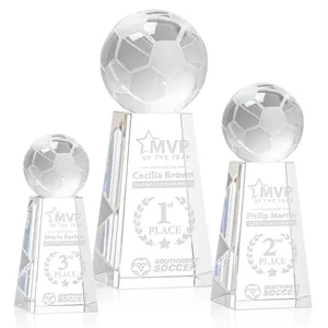 Soccer Ball Award on Novita Base | https://www.bestnamebadges.com