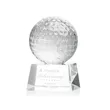 Golf Ball Award on Robson Base | https://www.bestnamebadges.com