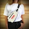 Ocean Plastic Sling Bag | https://www.bestnamebadges.com