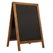 Economy Wood A-Frame Chalkboard Hardware Kit | https://www.bestnamebadges.com