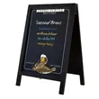 32" Deluxe Wood A-Frame Imprinted Chalkboard Kit | https://www.bestnamebadges.com