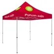 10' Deluxe Tent Kit (Full-Color Imprint, 4 Locations) | https://www.bestnamebadges.com