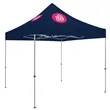 10' Deluxe Tent Kit (Full-Color Imprint, 2 Locations) | https://www.bestnamebadges.com