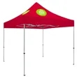 10' Deluxe Tent Kit (Full-Color Imprint, 2 Locations) | https://www.bestnamebadges.com