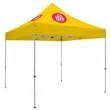 10' Deluxe Tent Kit (Full-Color Imprint, 2 Locations) | https://www.bestnamebadges.com