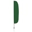 15' Solid-Color Stadium Flutter Flag Kit Single-Sided | https://www.bestnamebadges.com