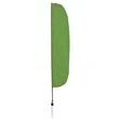 15' Solid-Color Stadium Flutter Flag Kit Single-Sided | https://www.bestnamebadges.com