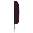 15' Solid-Color Stadium Flutter Flag Kit Single-Sided | https://www.bestnamebadges.com