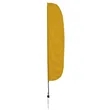 15' Solid-Color Stadium Flutter Flag Kit Single-Sided | https://www.bestnamebadges.com